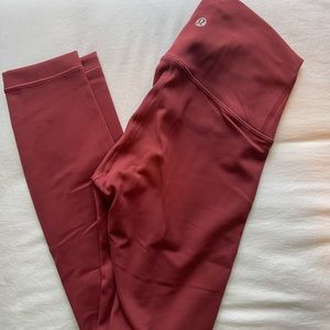 lululemon wunder train high rise leggings 25”